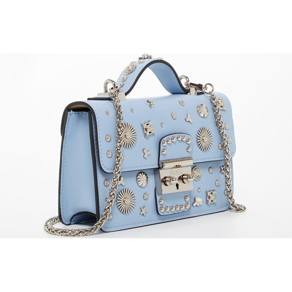 SUSU The Hollywood Light Blue Crossbody Bag