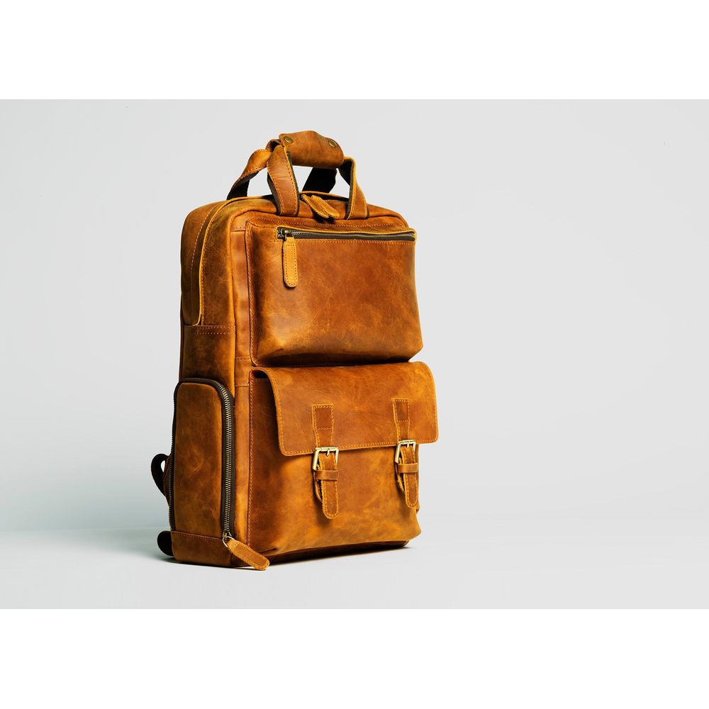 The MANN Bag | Large Capacity Leather Camera Backpack