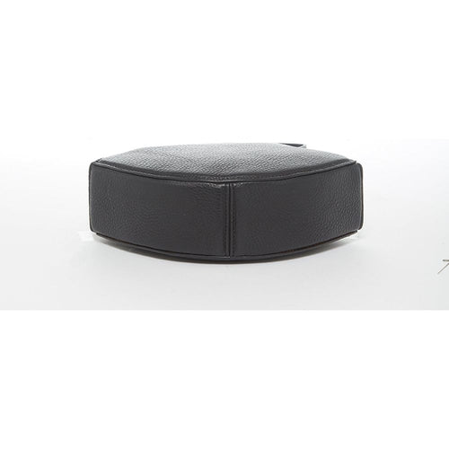 Load image into Gallery viewer, Kiss Circle Shape Leather Crossbody Bag Black - Luxurious Elegance Redefined
