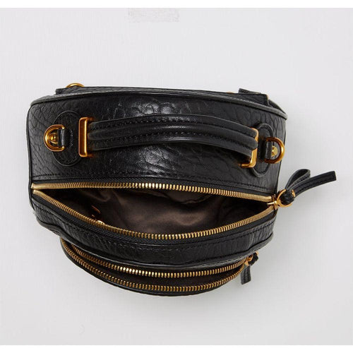 Load image into Gallery viewer, Amanda Black Leather Convertible Backpack Purse
