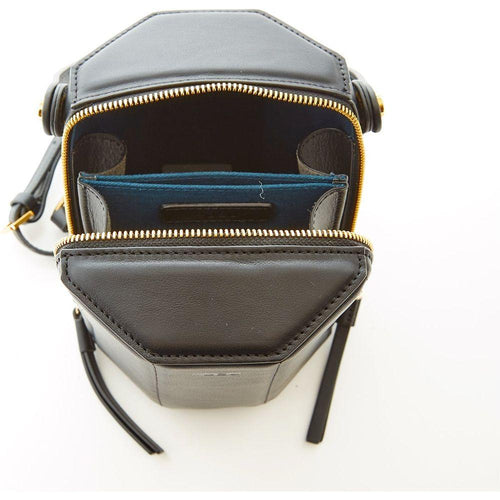 Load image into Gallery viewer, SUSU The Harper Black Leather Bucket Bag
