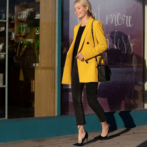 Load image into Gallery viewer, SUSU The Harper Black Leather Bucket Bag
