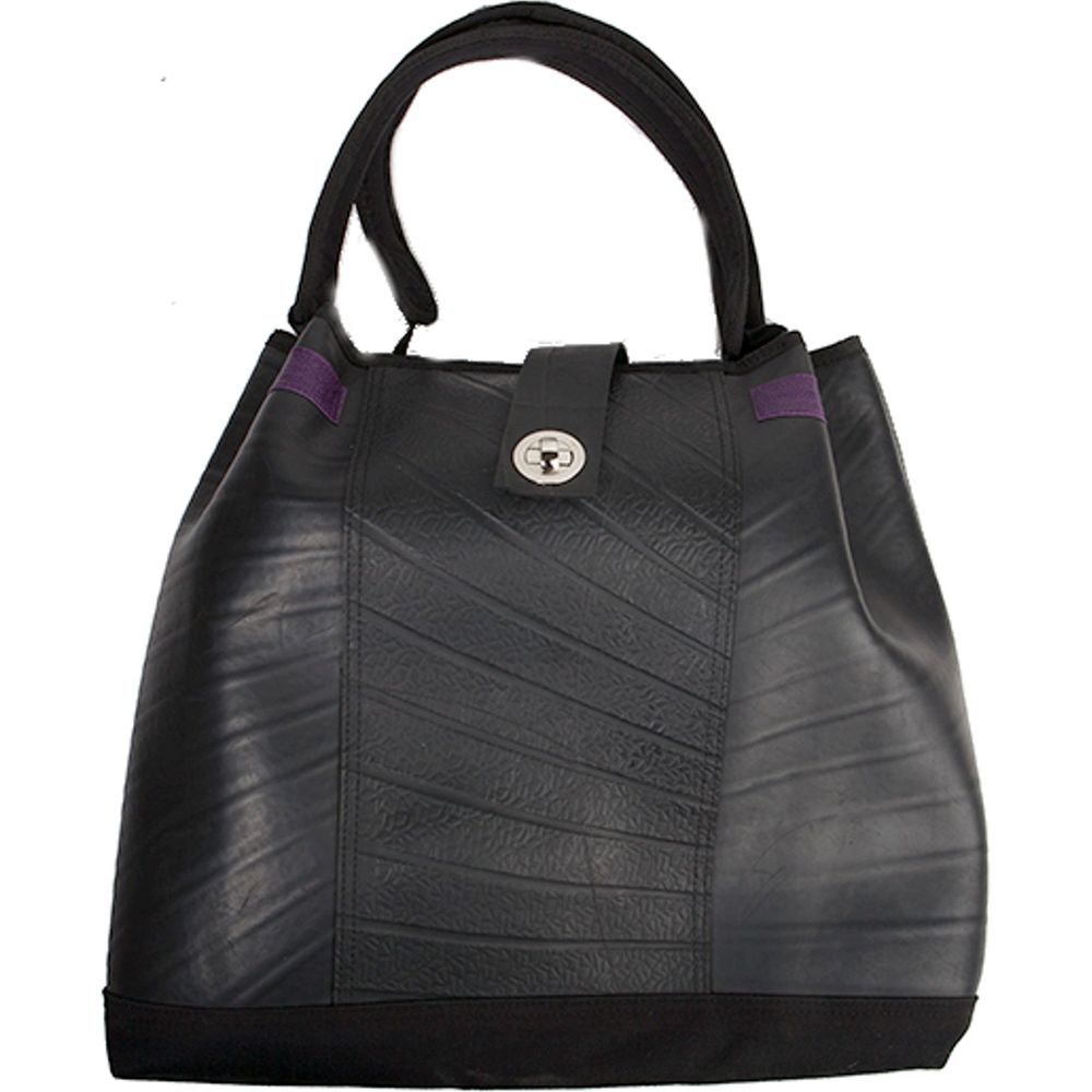 Anna Recycled Rubber Vegan Tote Bag (2 Colours Available)