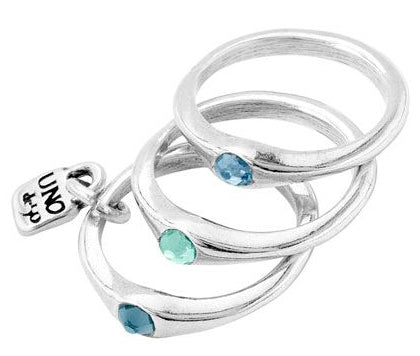 ANELLI UNO DE 50 MOD. UD_ANI0678AZUMTL15-0