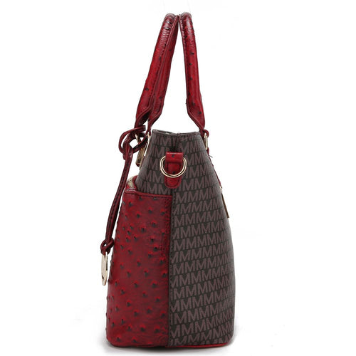 Load image into Gallery viewer, Grace Signature and Croc Embossed Tote
