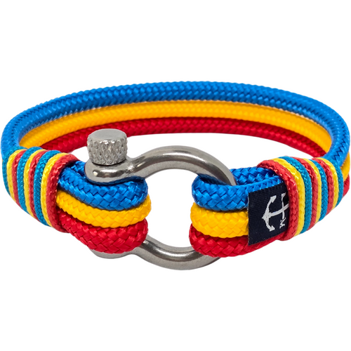 Load image into Gallery viewer, Romanian Flag Nautical Bracelet-0
