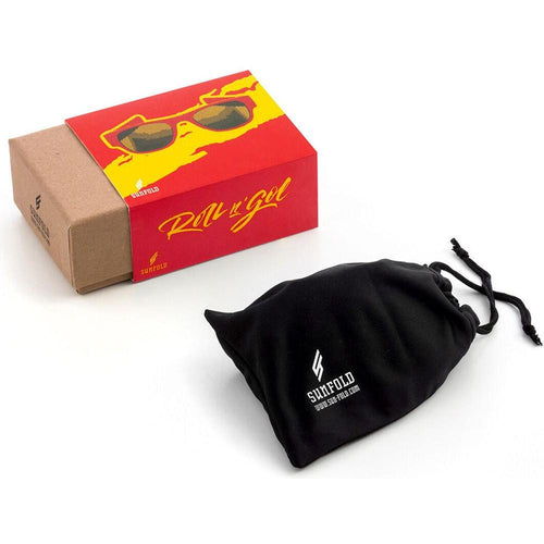 Load image into Gallery viewer, Roll-up sunglasses Sunfold Spain Red-2
