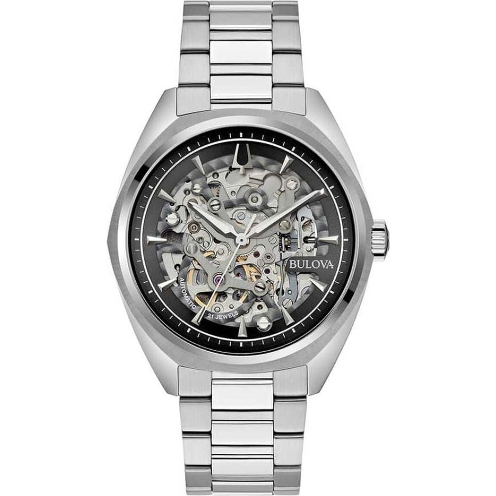 Men's Watch Bulova 96A293 Silver-0