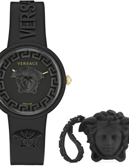 VERSACE Mod. MEDUSA POP + VERSACE BLACK SILICON PURSE-0