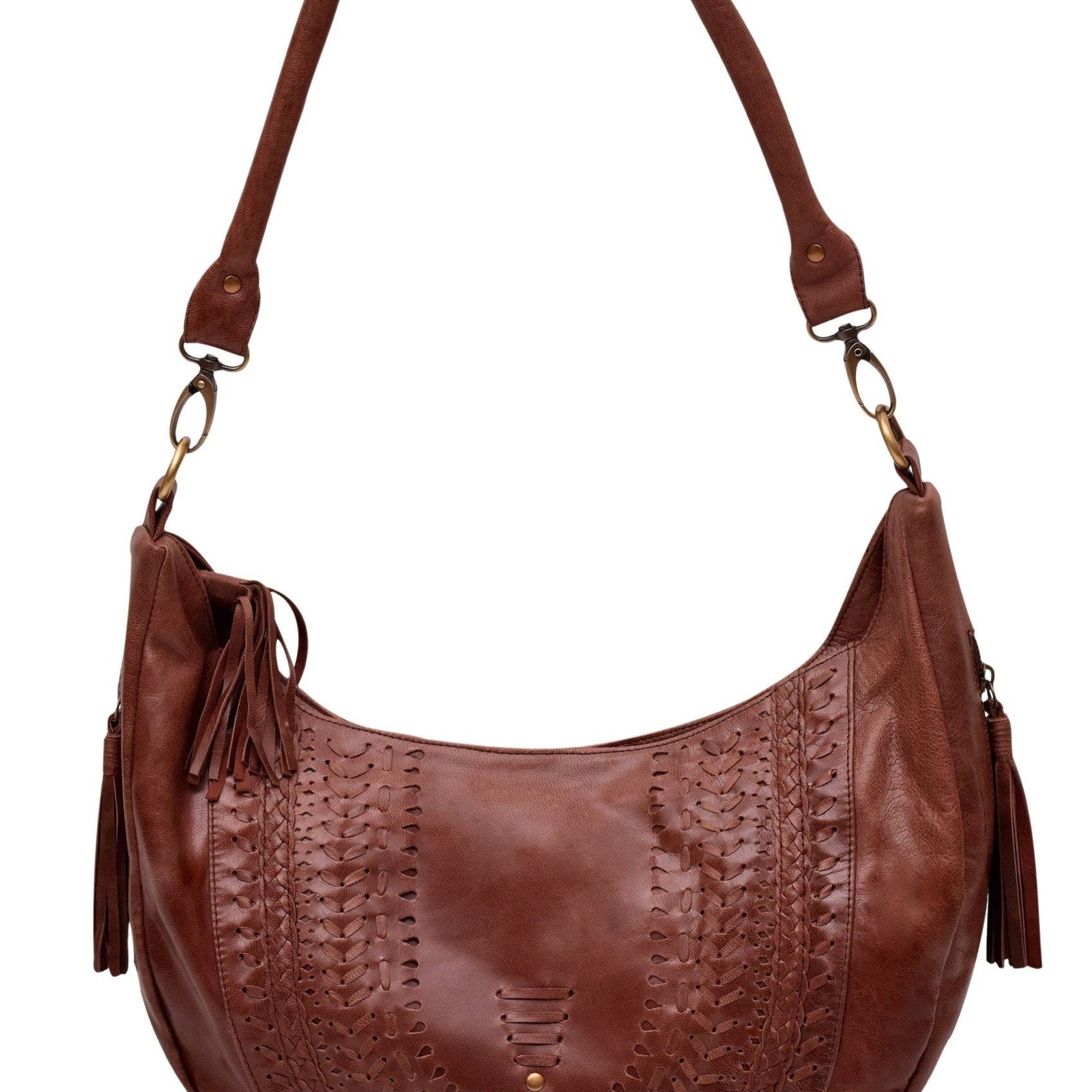 Elysian Coast Leather Crossbody Bag
