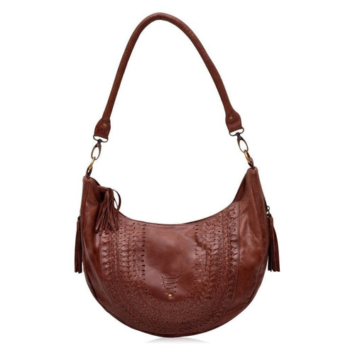 Load image into Gallery viewer, Elysian Coast Leather Crossbody Bag
