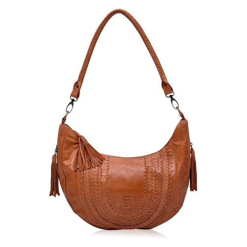 Load image into Gallery viewer, Elysian Coast Leather Crossbody Bag
