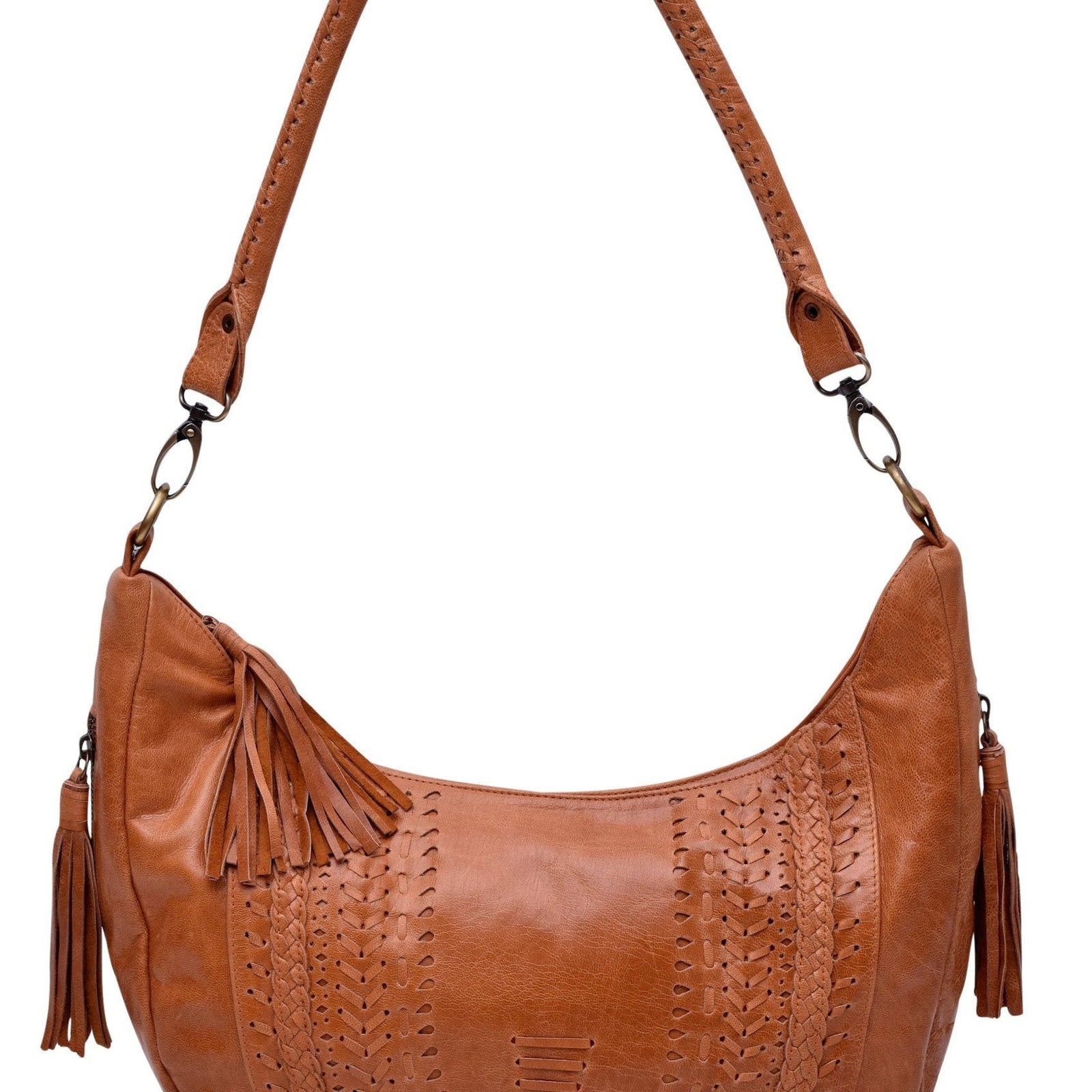 Elysian Coast Leather Crossbody Bag
