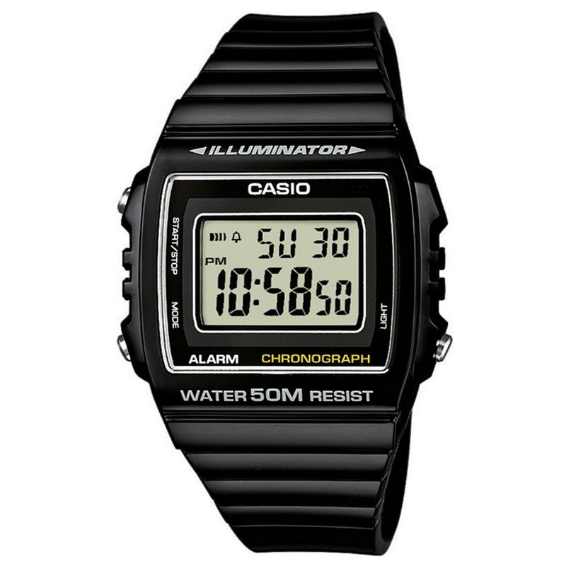 CASIO TIMELESS COLLECTION Mod. SPORT ILLUMINATOR WR 50M. ALARM. CHRONOGRAPH - BLACK-0