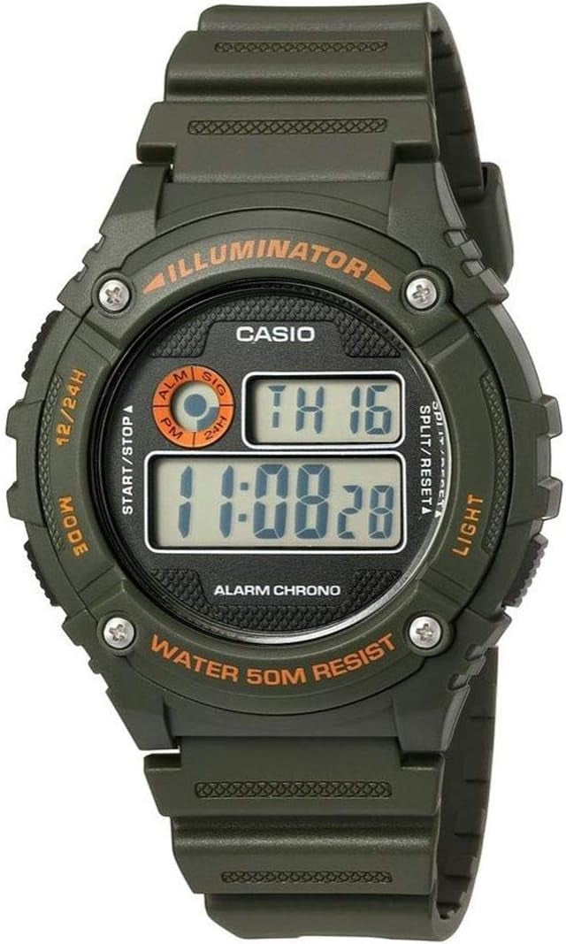 CASIO VINTAGE Mod. ILLUMINATOR GREEN-0