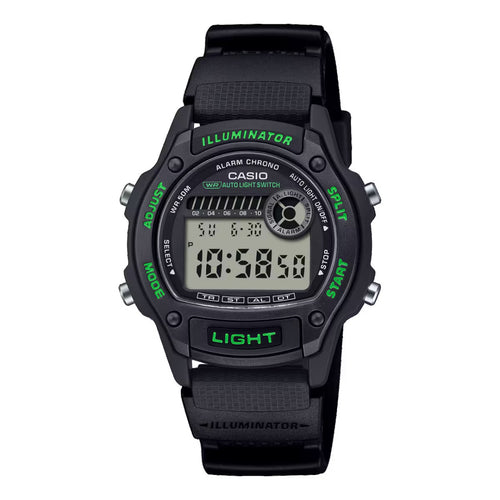 Load image into Gallery viewer, CASIO SPORT Mod. ILLUMINATOR SMALL WRIST 36.6mm case,  Bio-Based Resin strap - BLACK-0
