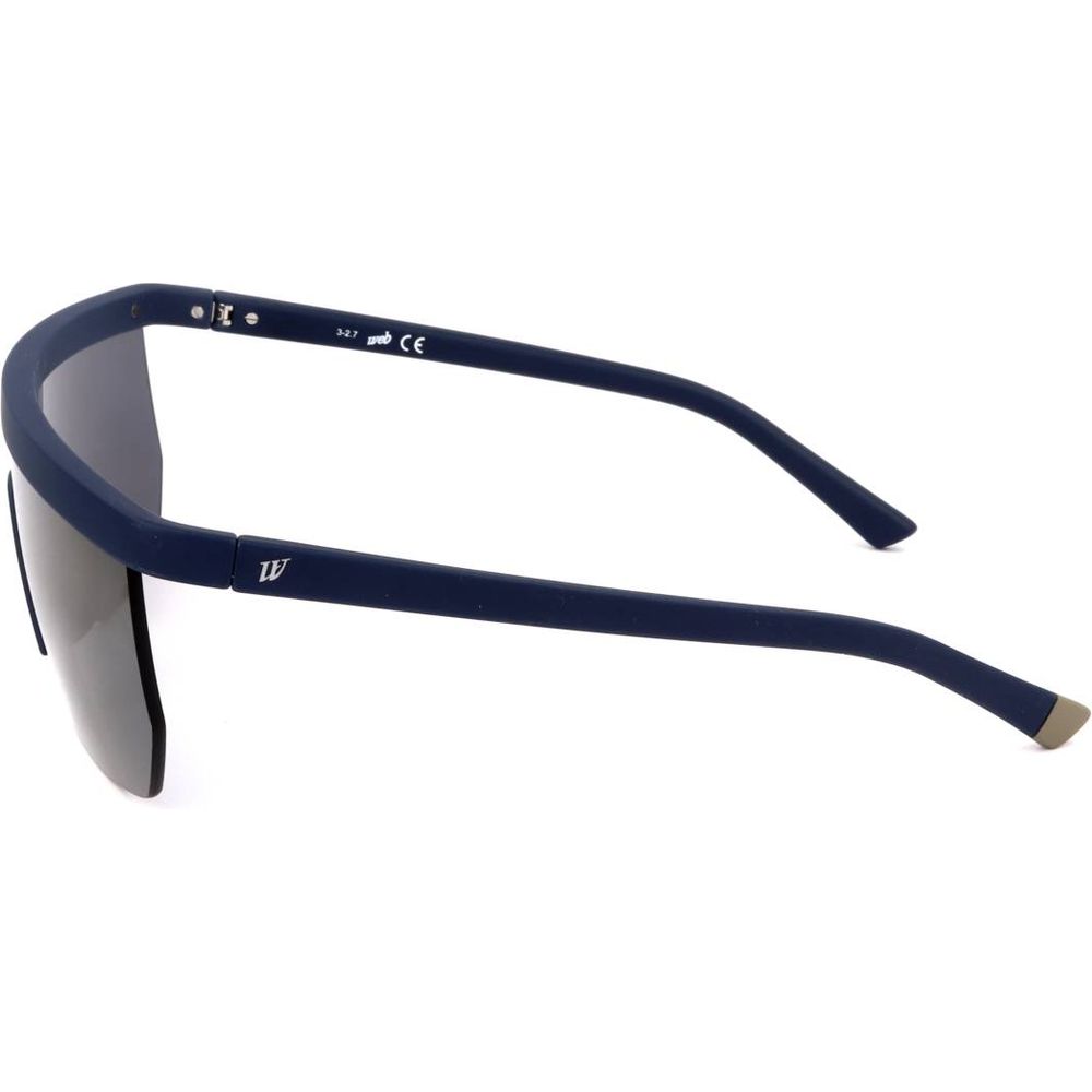 WEB SUNGLASSES Mod. WE0221 MATTE BLUE-2