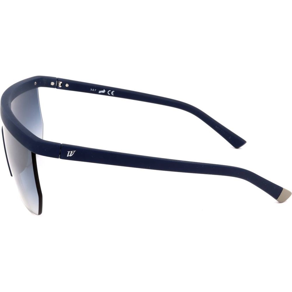 WEB SUNGLASSES Mod. WE0221 MATTE BLUE-2