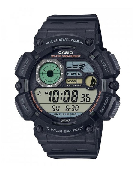 CASIO SPORT Mod. ILLUMINATOR 10 YEARS BATTERY - BLACK-0