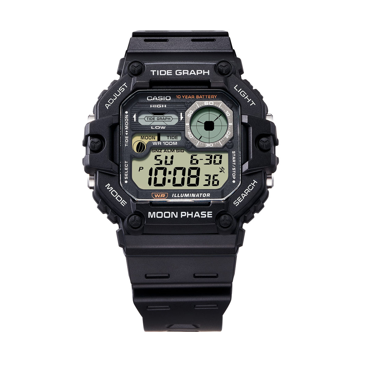CASIO SPORT Mod. ILLUMINATOR TIDE GRAPH-1