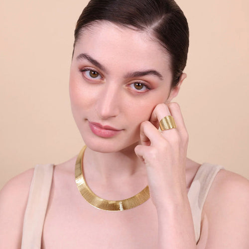 Load image into Gallery viewer, ETRUSCA JEWELS JEWELRY Mod. WSET00789.YG-18-2
