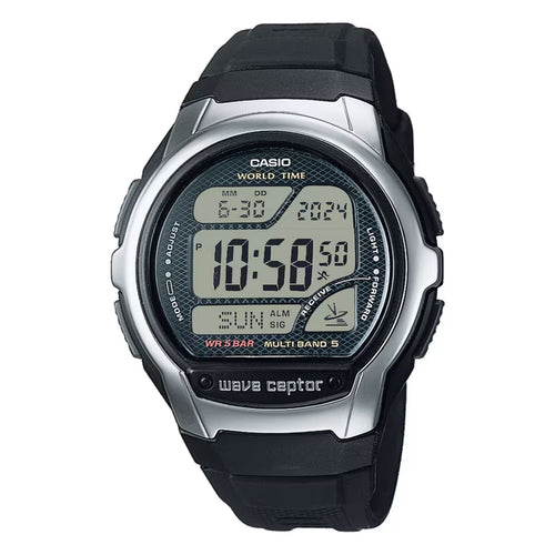 Load image into Gallery viewer, CASIO WAVE CEPTOR - WORLD TIME, RADIO CONTROLLED, Radio signal receiver (EU - USA - Japan)-0
