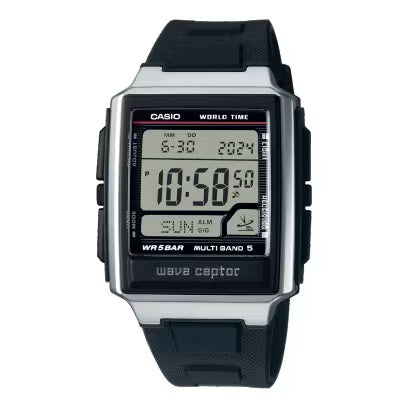 Load image into Gallery viewer, CASIO WAVE CEPTOR - WORLD TIME, RADIO CONTROLLED, Radio signal receiver (EU. USA. Japan)-0
