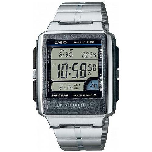 CASIO WAVE CEPTOR - WORLD TIME. RADIO CONTROLLED. Radio signal receiver (EU. USA. Japan)-0