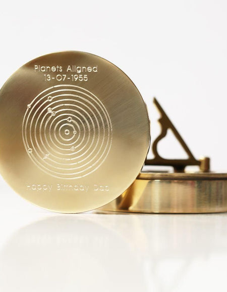 Planets Aligned Nautical Sundial Compass