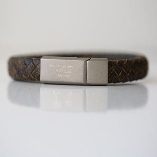 Load image into Gallery viewer, Personalised Antique Style Bracelet - Rustic
