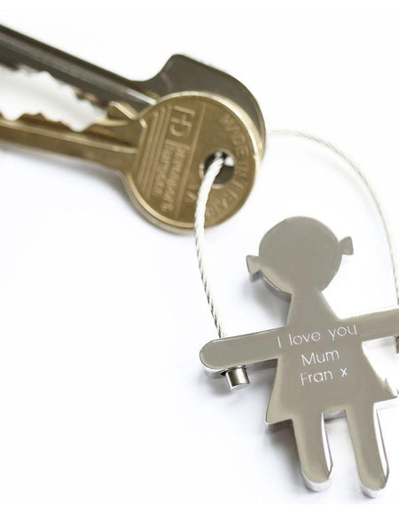 Skipping Sally Key Ring