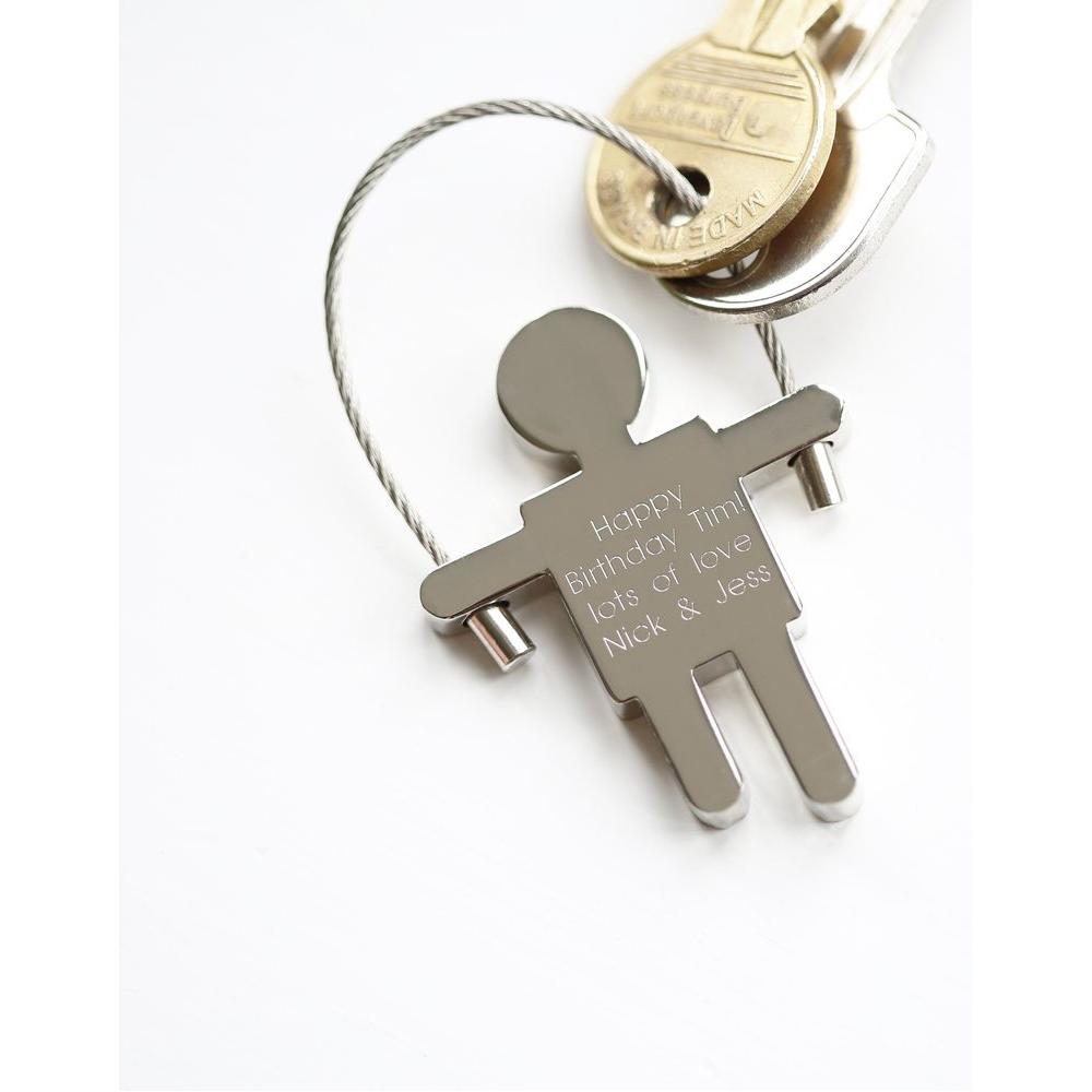 Skipping Sam Key Ring