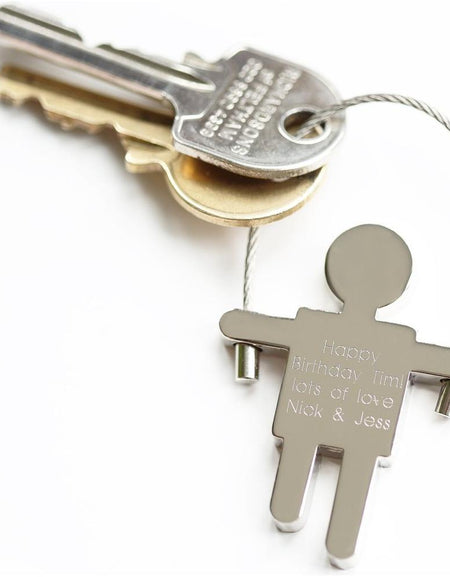 Skipping Sam Key Ring