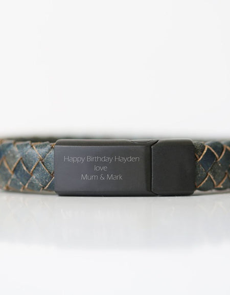 Personalised Antique Style Bracelet - Iron