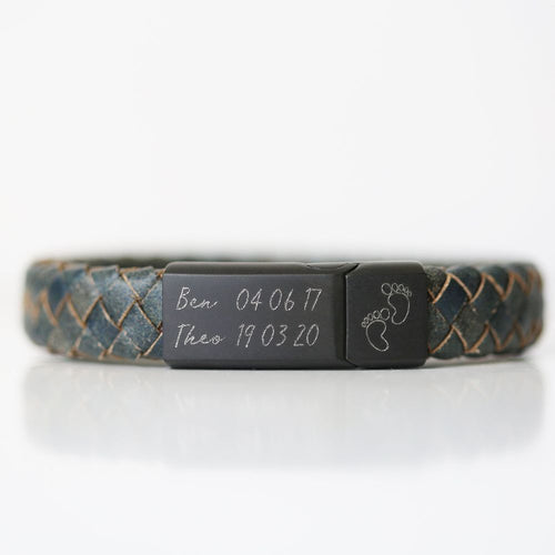 Load image into Gallery viewer, Handwriting Engraved Antique Style Bracelet - Iron
