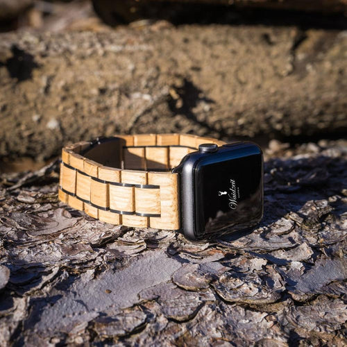 Load image into Gallery viewer, Waidzeit Smartwatch strap - Whisky Barrel
