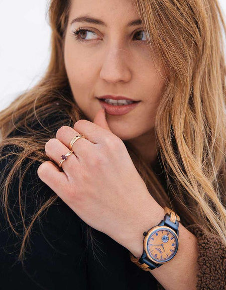 Waidzeit Rum Barrel Lady Watch - An Exquisite Timepiece of Elegance