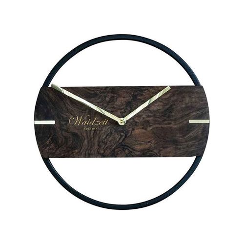 Load image into Gallery viewer, Waidzeit Wall Clock Novum Premium walnut
