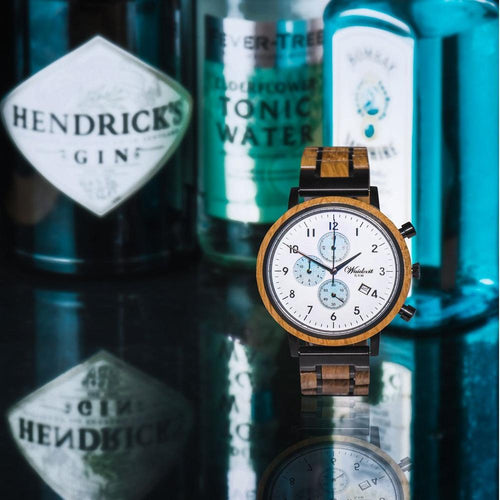 Load image into Gallery viewer, Waidzeit GIN White Ice Chronograph Gentlemen watch
