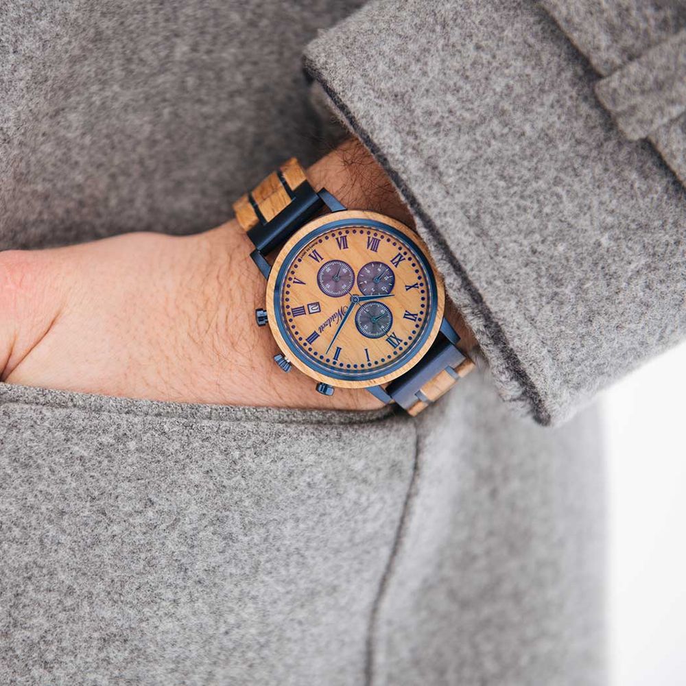 Waidzeit Chronograph RUM barrel Gentlemen watch