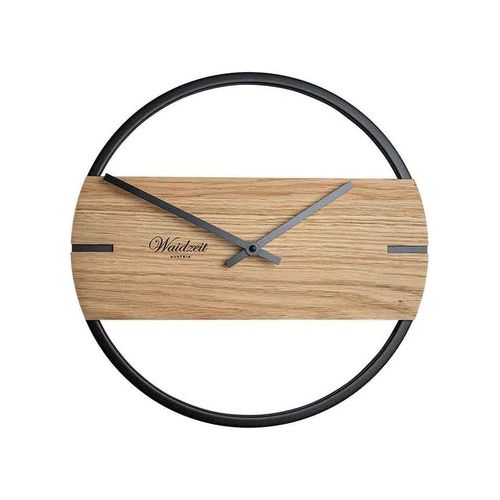 Load image into Gallery viewer, Waidzeit Wall Clock Novum oak
