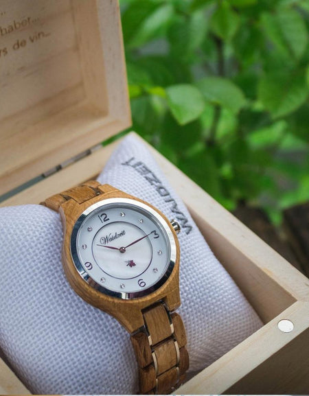 Waidzeit Wine Princess Blanc - A Luxurious Barrique Timepiece