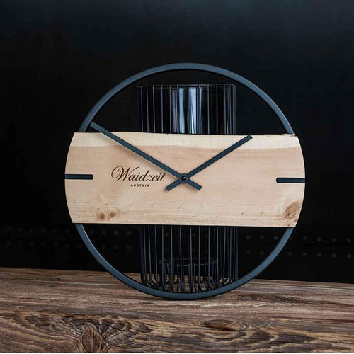 Load image into Gallery viewer, Waidzeit Wall Clock Novum arolla pine
