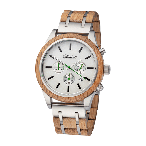 Load image into Gallery viewer, Waidzeit Green Panther Chronograph Gentlemen Watch
