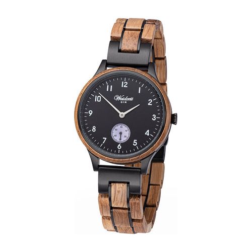 Load image into Gallery viewer, Waidzeit GIN Black Berry wooden strap Women
