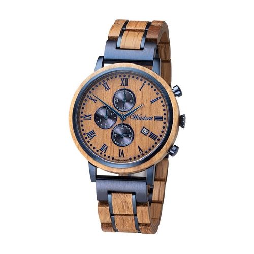 Load image into Gallery viewer, Waidzeit Chronograph RUM barrel Gentlemen watch
