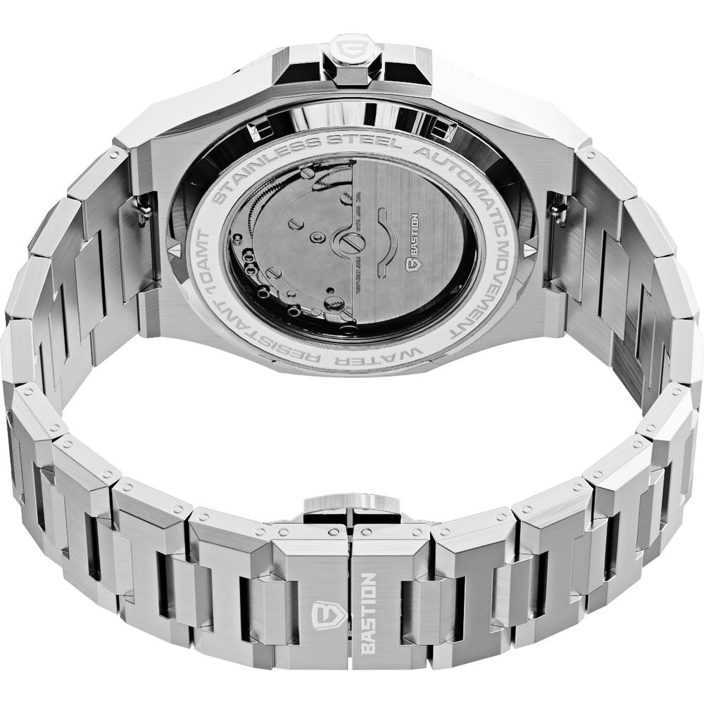 NOMAD - STAINLESS STEEL AUTOMATIC 42MM WATCH, WATERPROOF 10ATM (100m)