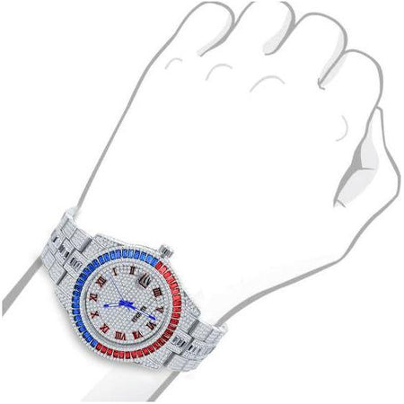 IDIOSYNCRATIC Hip Hop Metal Watch