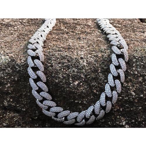 COLT 12 MM 925 Silver Cuban Chain - A Symphony of Elegance