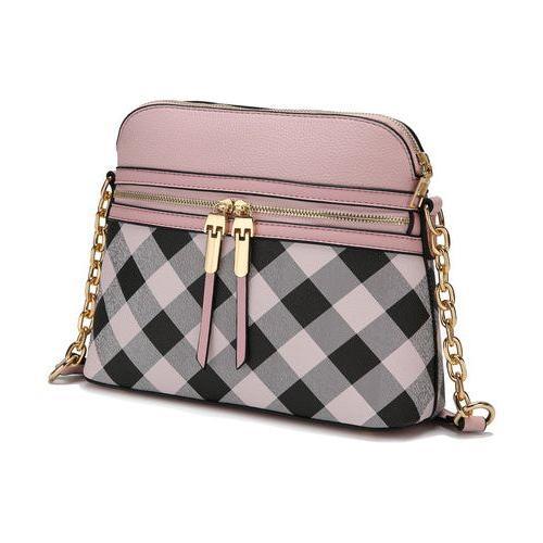 Load image into Gallery viewer, Suki Checkered Crossbody Handbag
